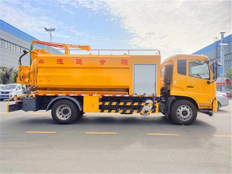 國六東風天錦13方聯(lián)合疏通車