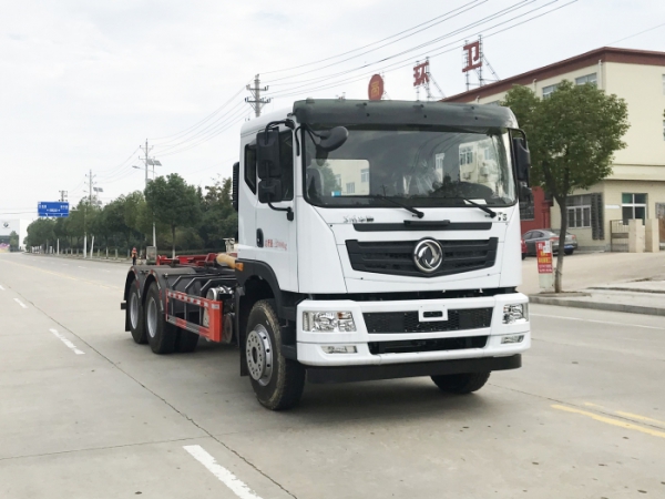 東風(fēng)華神25噸勾臂式垃圾車(chē)