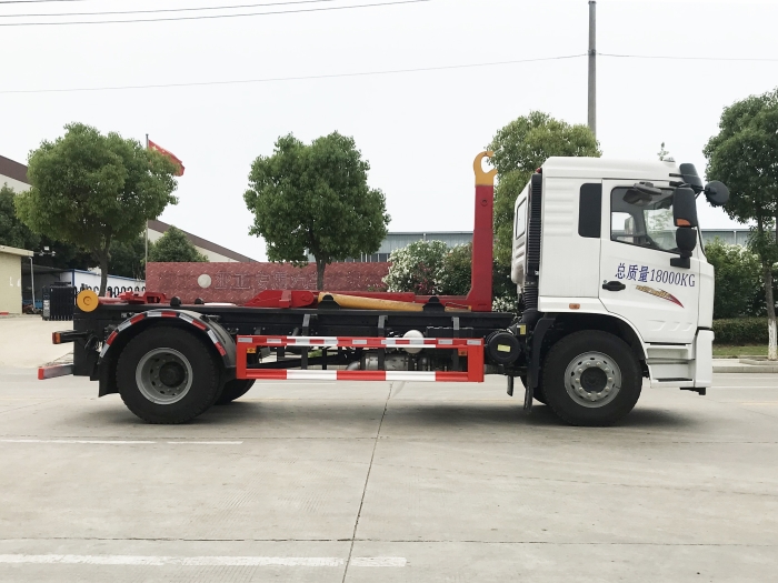 陜汽車(chē)廂可卸式垃圾車(chē)