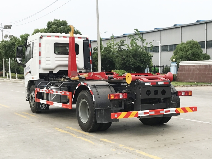 陜汽車(chē)廂可卸式垃圾車(chē)