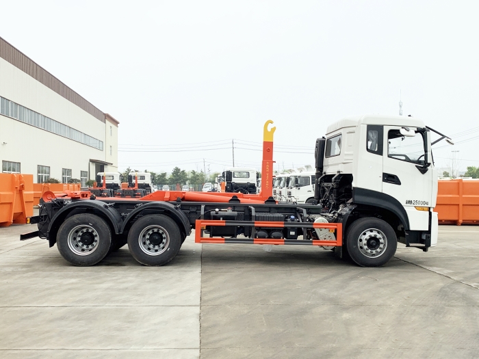 東風天龍車廂可卸式垃圾車