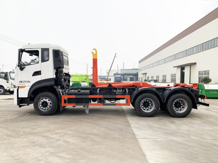 東風天龍車廂可卸式垃圾車