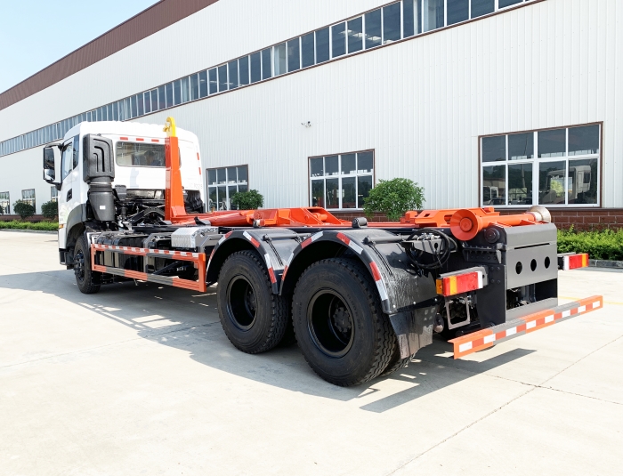 東風天龍車廂可卸式垃圾車