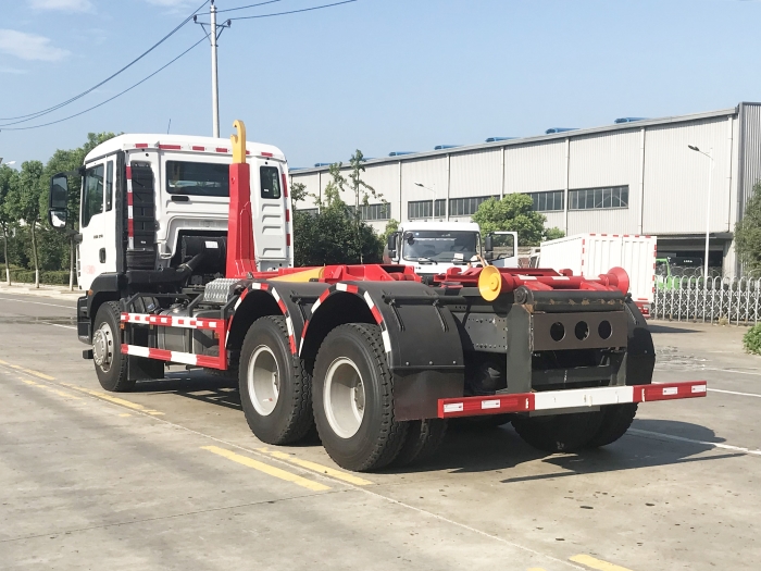 重汽25噸車廂可卸式垃圾車