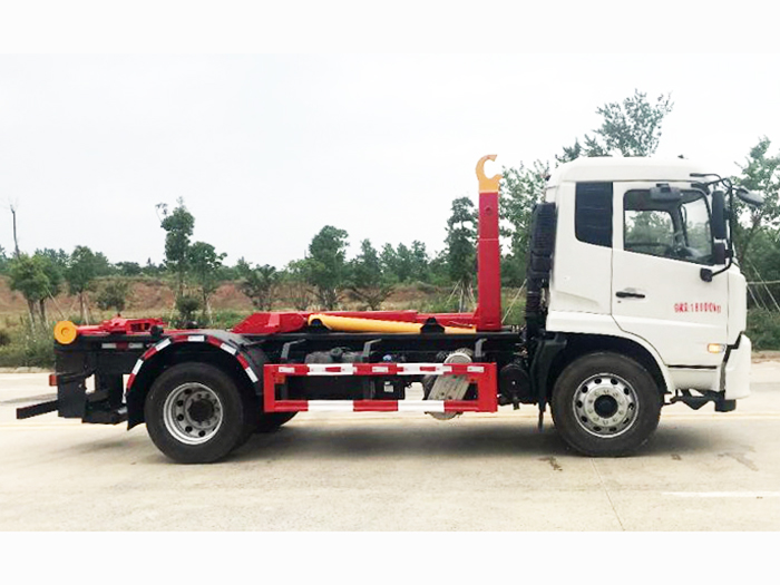 東風(fēng)天錦16噸車廂可卸式垃圾車