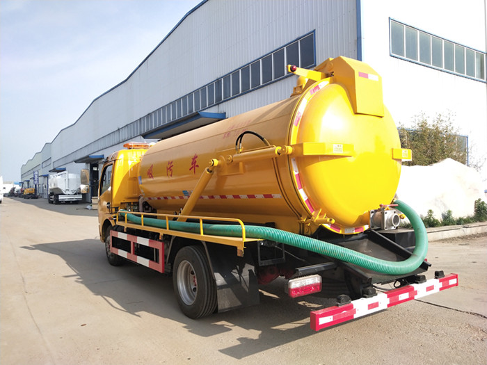 國(guó)六東風(fēng)福瑞卡9.2方清洗吸污車(chē)一體罐