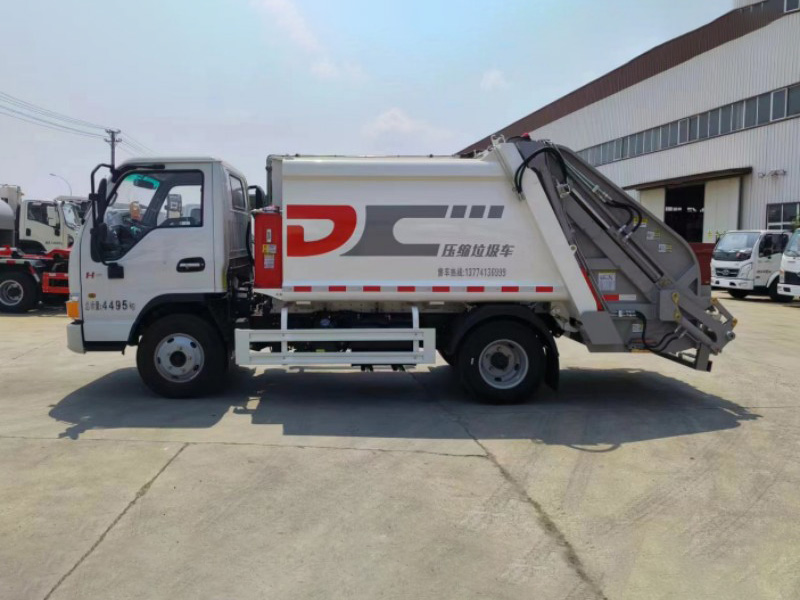 江淮藍(lán)牌壓縮垃圾車