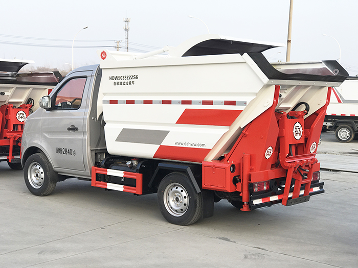 長(zhǎng)安后掛桶垃圾車(chē)